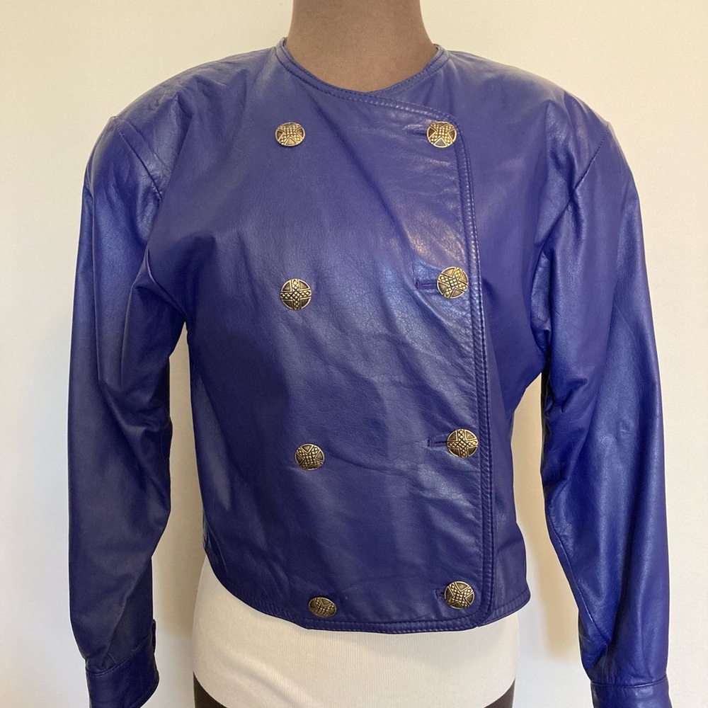 Vintage 80’s Leather Jacket Lord and Taylor